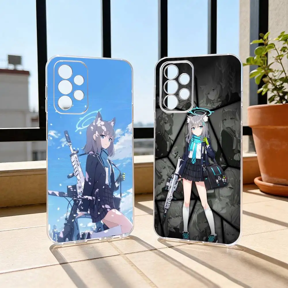 Blue Archive Shiroko Phone Case Transparent Silicone Soft For Samsung S25,S24,S21,S22,S23,S30,Ultra,S20,Plus,Fe
Blue Archive Shiroko Phone Case Transparent Silicone Soft For Samsung S25,S24,S21,S22,S23,S30,Ultra,S20,Plus,Fe
