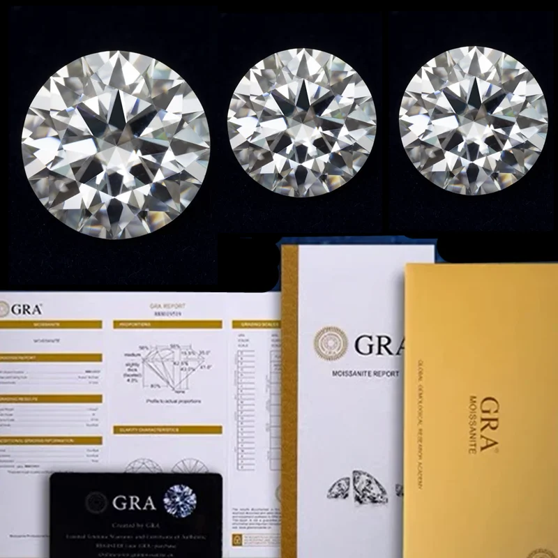 Premium D Color Moissanite Stone Loose Gem Pass Diamond Tester Wholesale Prices DIY Jewelry Engagement Rings Stone
Premium D Color Moissanite Stone Loose Gem Pass Diamond Tester Wholesale Prices DIY Jewelry Engagement Rings Stone