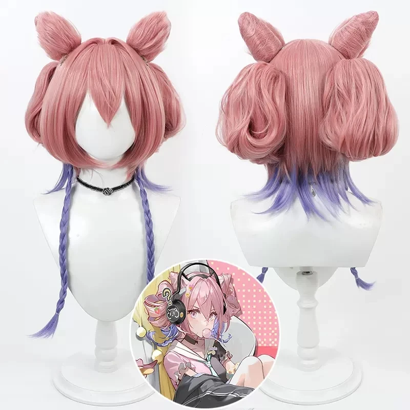 Game Arknights U-Official/Eureka Cosplay Wig Synthetic Hair Heat Resistant Halloween Carnival
Game Arknights U-Official/Eureka Cosplay Wig Synthetic Hair Heat Resistant Halloween Carnival