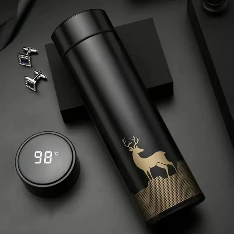 Vacuum Insulated Portable Mug With Temperature Display Stainless for Travel Outdoor Office Staley cup Water bottle gym Gourde
Vacuum Insulated Portable Mug With Temperature Display Stainless for Travel Outdoor Office Staley cup Water bottle gym Gourde