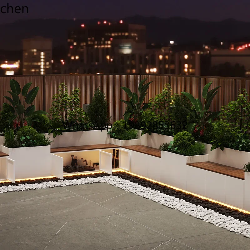 outdoor courtyard terrace storage cabinet seat square commercial street leisure bench
outdoor courtyard terrace storage cabinet seat square commercial street leisure bench