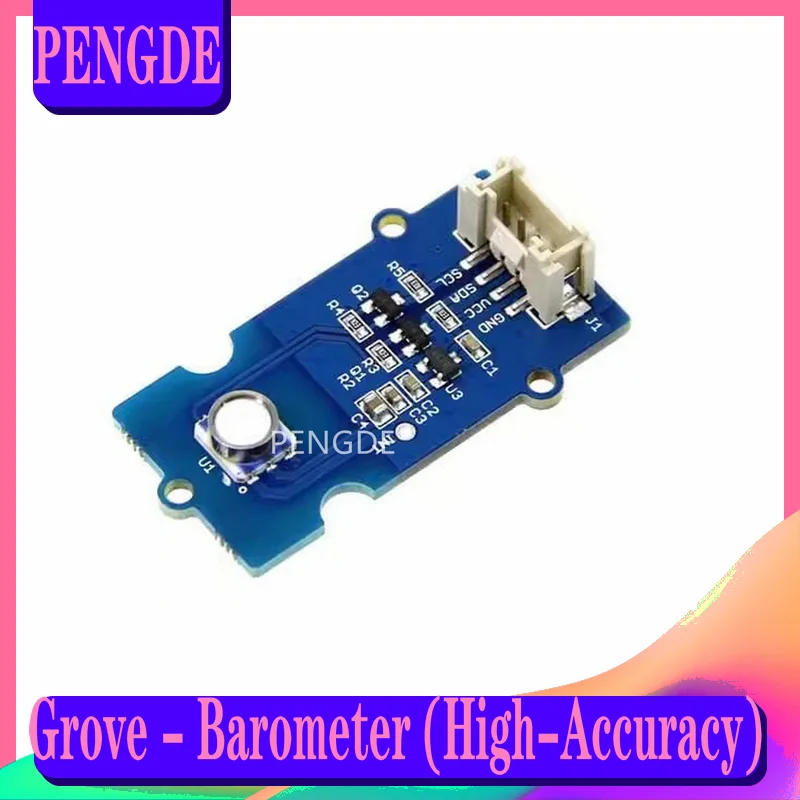 Pressure Sensor Grove - Barometer (High-Accuracy) Module Development Board HP206C
Pressure Sensor Grove - Barometer (High-Accuracy) Module Development Board HP206C