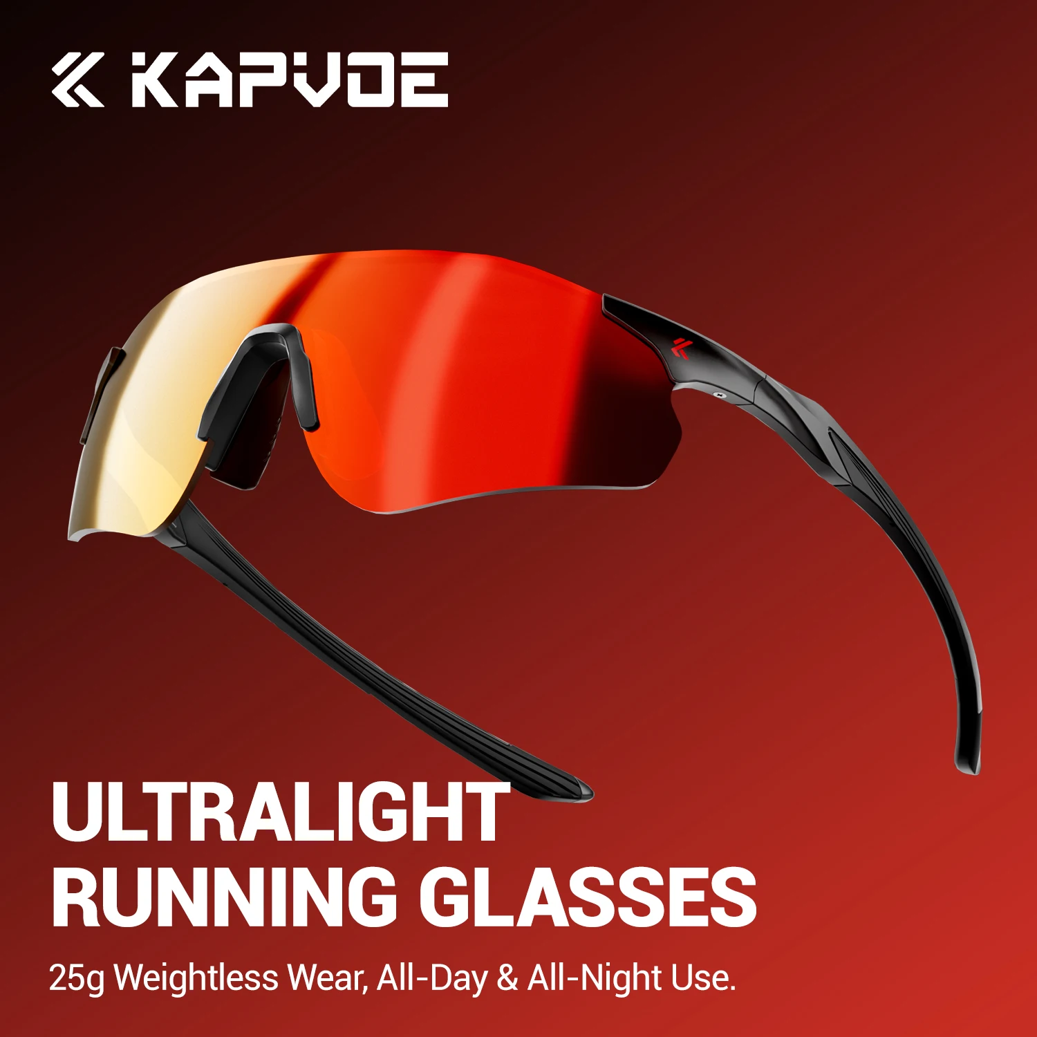 KAPVOE UV400 Protection Mountaineering Sunglasses Outdoor Sports Running Hiking and Cycling Glasses Stylish Driving Sunglasses
KAPVOE UV400 Protection Mountaineering Sunglasses Outdoor Sports Running Hiking and Cycling Glasses Stylish Driving Sunglasses