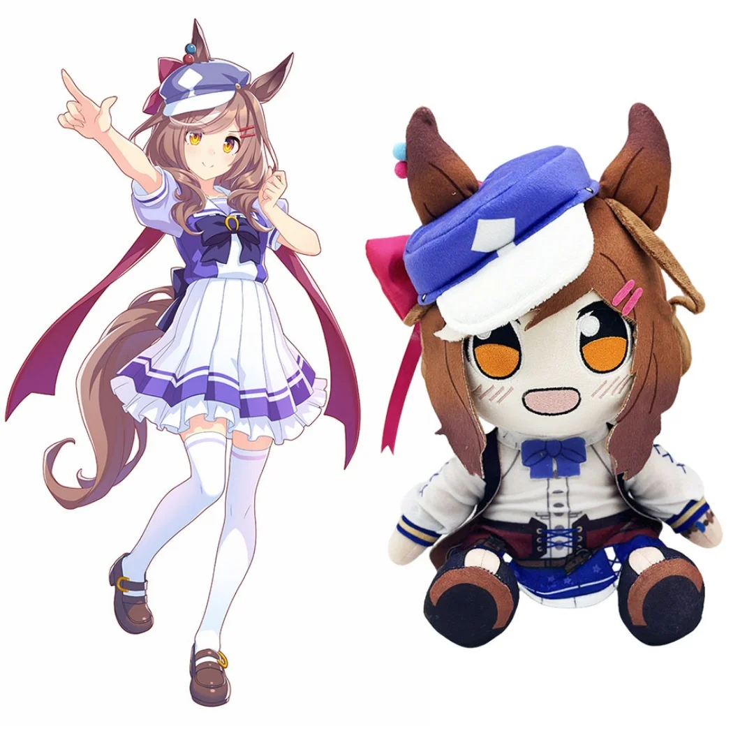 Kawaii Uma Musume Plush Toys Pretty Derby Anime Character Machikane Tannhauser Plushie Soft Stuffed Doll Birthday Gift for Fans
Kawaii Uma Musume Plush Toys Pretty Derby Anime Character Machikane Tannhauser Plushie Soft Stuffed Doll Birthday Gift for Fans