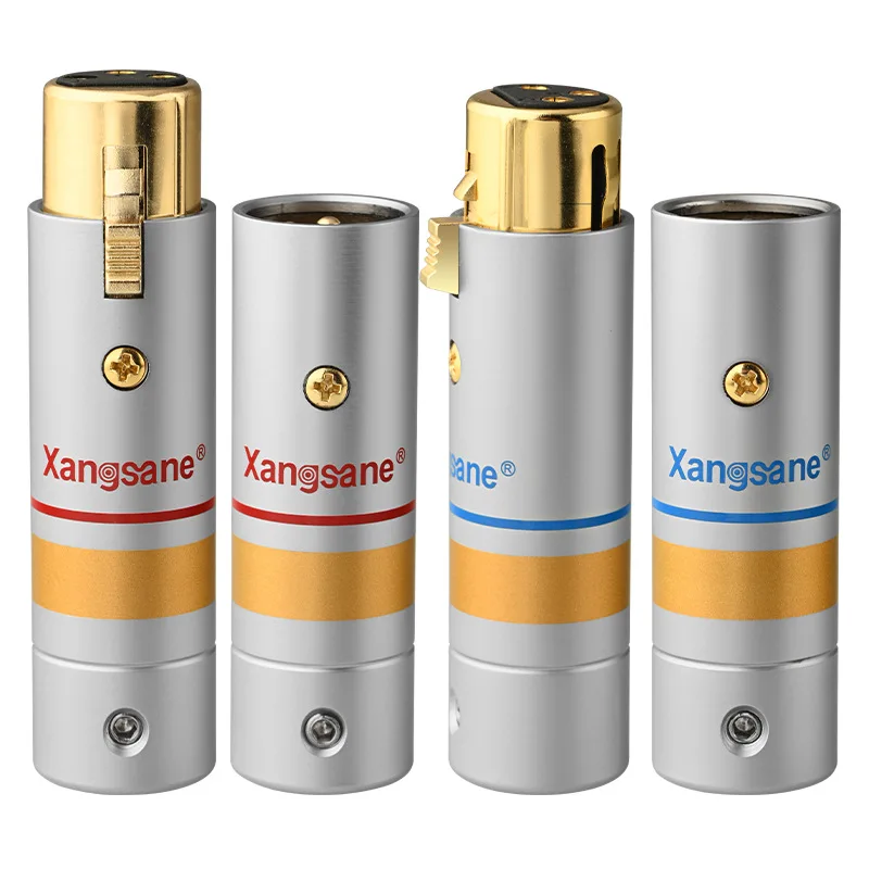 plated three-core Kanon head male and female connector XLR sound card balanced audio head terminal
plated three-core Kanon head male and female connector XLR sound card balanced audio head terminal