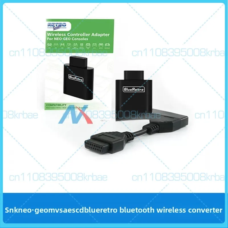 For SNK NEO·GEO MVS AES CD BlueRetro Bluetooth Controller Wireless Converter Adapter Replacement
For SNK NEO·GEO MVS AES CD BlueRetro Bluetooth Controller Wireless Converter Adapter Replacement