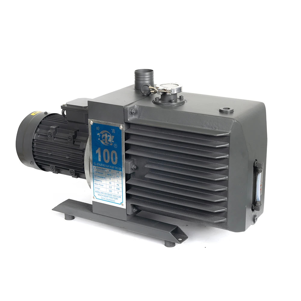 TRD-100 Industrial 100m3 Two Stage Rotary Vane Vacuum Pumps For Refrigeration
TRD-100 Industrial 100m3 Two Stage Rotary Vane Vacuum Pumps For Refrigeration