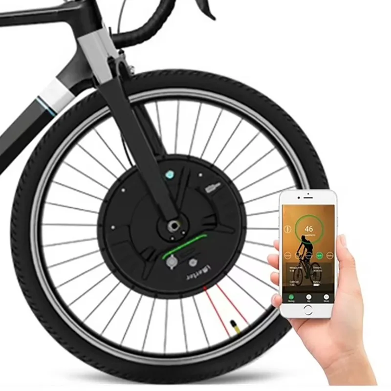 Wireless Electric Bike Conversion Kit for 26" 700C 27.5" Wheel 36V 350W Front Drive Engine Removable Battery Imortor with APP
Wireless Electric Bike Conversion Kit for 26" 700C 27.5" Wheel 36V 350W Front Drive Engine Removable Battery Imortor with APP
