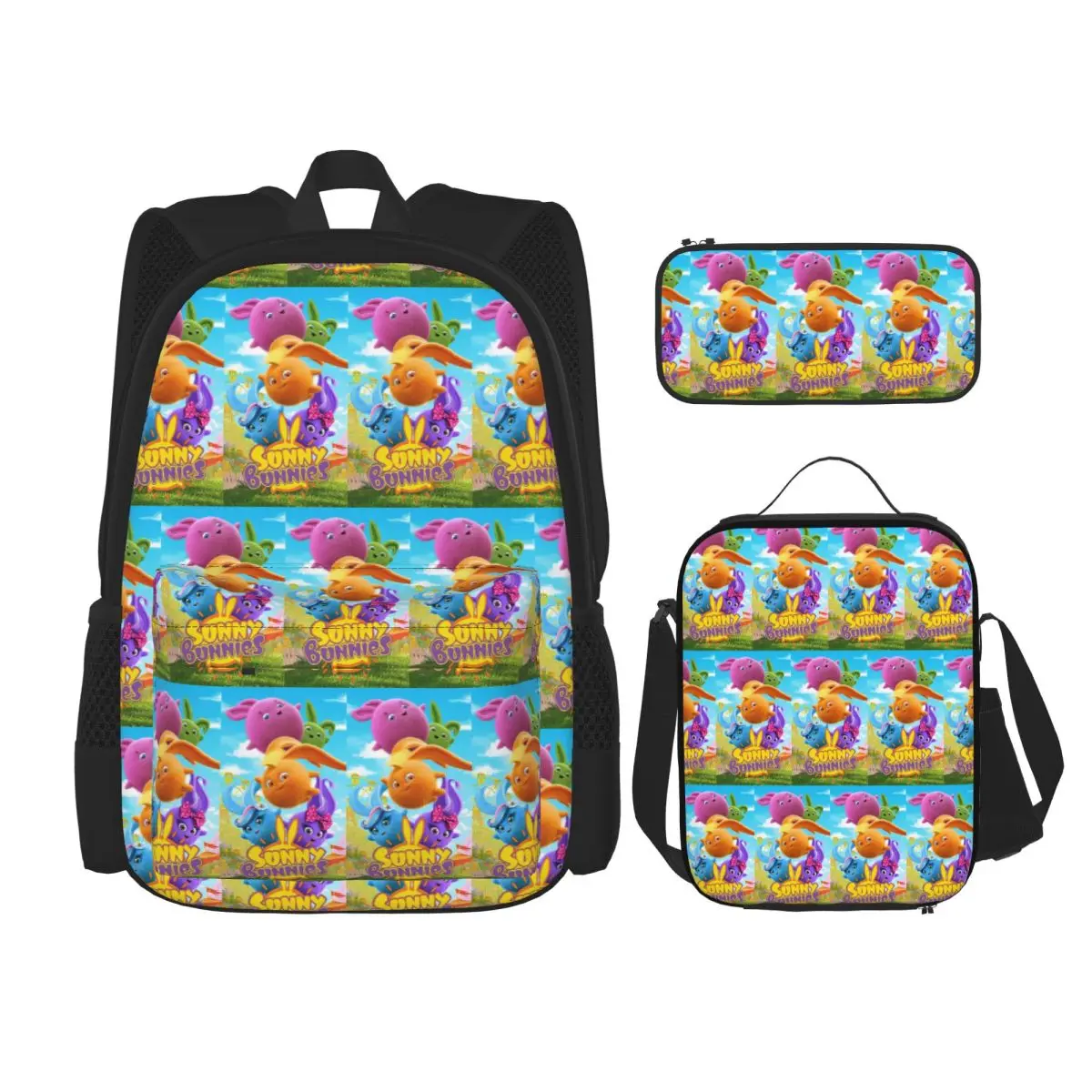 Sunny Bunnies Anime Cartoon Backpacks Boys Girls Bookbag Children School Bags Kids Rucksack Lunch Bag Pen Bag Three-Piece Set
Sunny Bunnies Anime Cartoon Backpacks Boys Girls Bookbag Children School Bags Kids Rucksack Lunch Bag Pen Bag Three-Piece Set