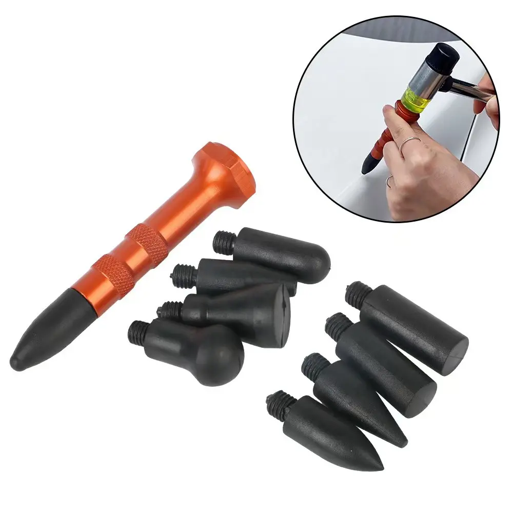 Car Dent Removal Tools Set Tap Down Pen Knockout Pen Multi Size Leveling Hammer Optional for Sheet Metal Repair Auto Accessories
Car Dent Removal Tools Set Tap Down Pen Knockout Pen Multi Size Leveling Hammer Optional for Sheet Metal Repair Auto Accessories
