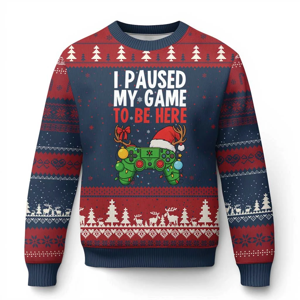 Game Time Ugly Christmas Sweater Cute Gamer Lover Gift Cartoon Sweatshirts Harajuku Jumper Sweaters Gaming Otaku Pullovers
Game Time Ugly Christmas Sweater Cute Gamer Lover Gift Cartoon Sweatshirts Harajuku Jumper Sweaters Gaming Otaku Pullovers