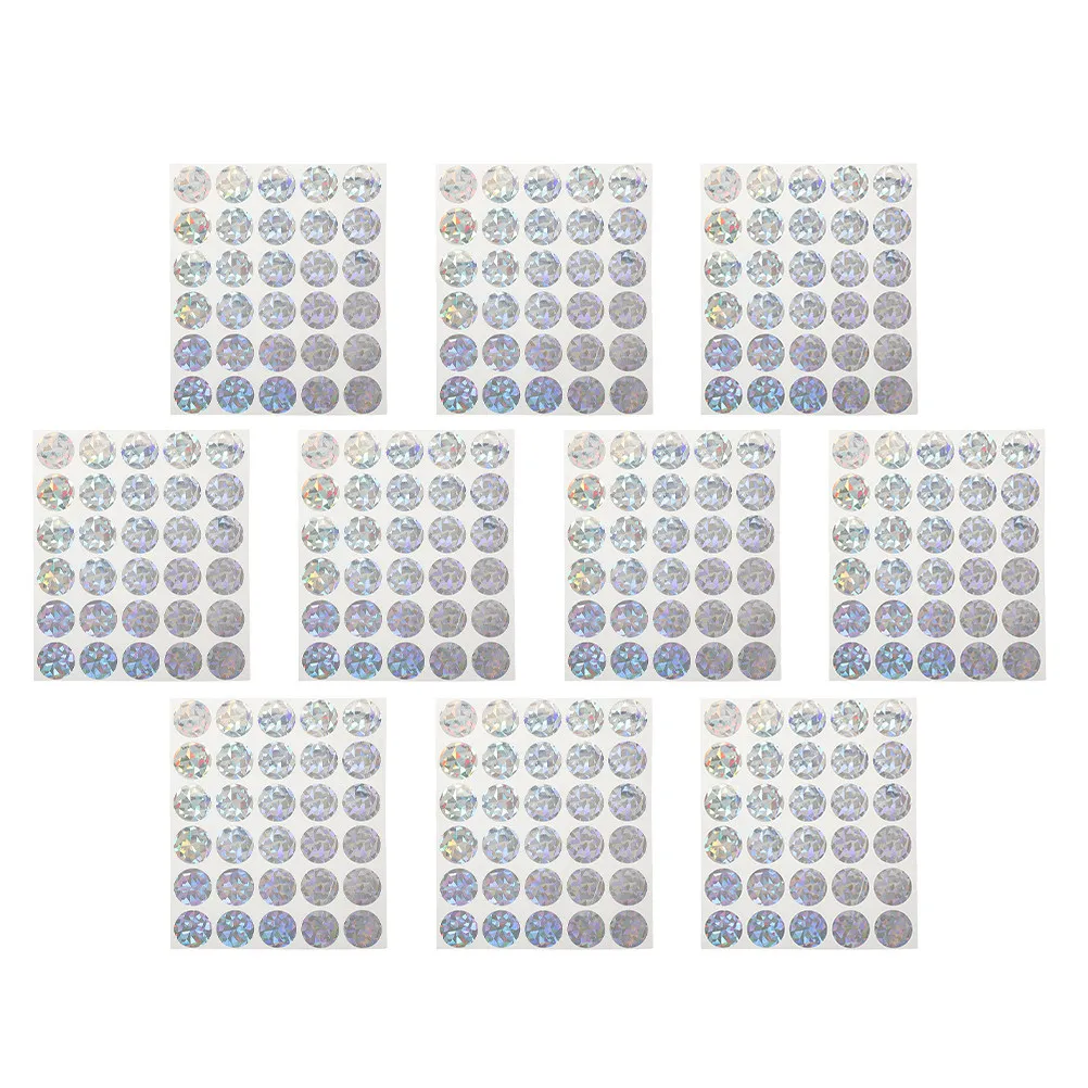 10 Sheets Scratch Off Stickers Round Self Adhesive Scratch Labels DIY Reward Prize Winner Program Party Games Tickets
10 Sheets Scratch Off Stickers Round Self Adhesive Scratch Labels DIY Reward Prize Winner Program Party Games Tickets