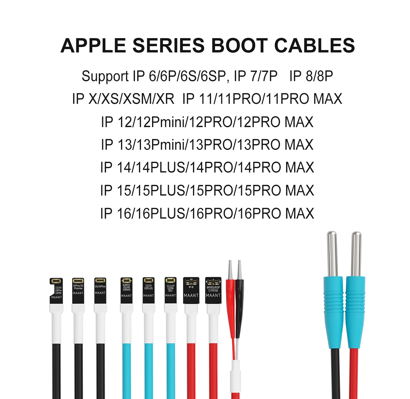Maant PY2 Кабель для проверки мощности мобильного телефона, прецизионный фитинг, толстый медный сердечник, мягкий провод, подходит для IPhone 6-16 Pro Max
Maant PY2 Кабель для проверки мощности мобильного телефона, прецизионный фитинг, толстый медный сердечник, мягкий провод, подходит для IPhone 6-16 Pro Max