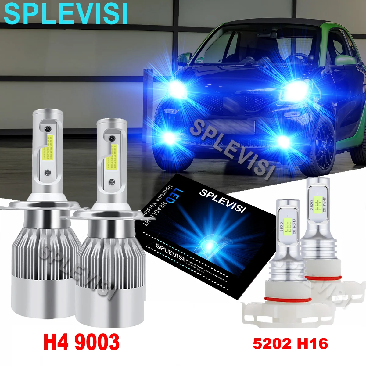 4x H4 LED Ice Blue Car Headlight H16 Fog Light Bulb For Nissan Versa 2007 2008 2009 2010 2011 2012 2013 2014 2015 2016 2017 2018
4x H4 LED Ice Blue Car Headlight H16 Fog Light Bulb For Nissan Versa 2007 2008 2009 2010 2011 2012 2013 2014 2015 2016 2017 2018