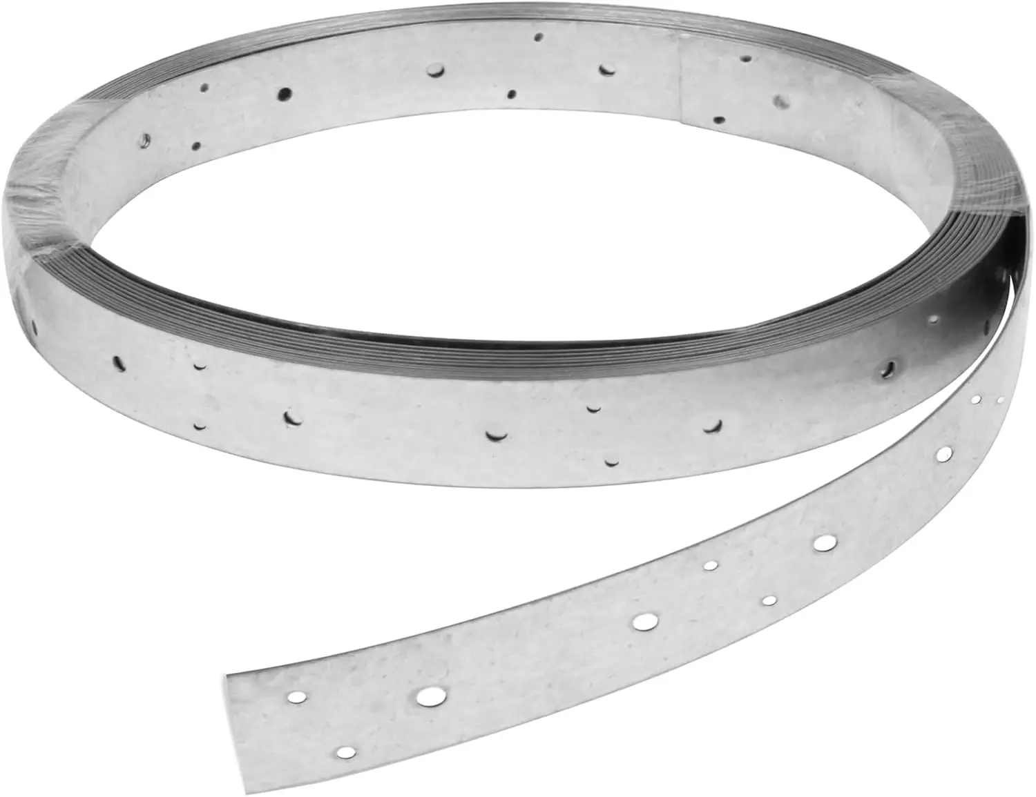 32ft Galvanized Steel Coil Strapping, 1-3/8" Width, 20 Gauge with Pre-Punched Holes for Bracing and Tension
32ft Galvanized Steel Coil Strapping, 1-3/8" Width, 20 Gauge with Pre-Punched Holes for Bracing and Tension