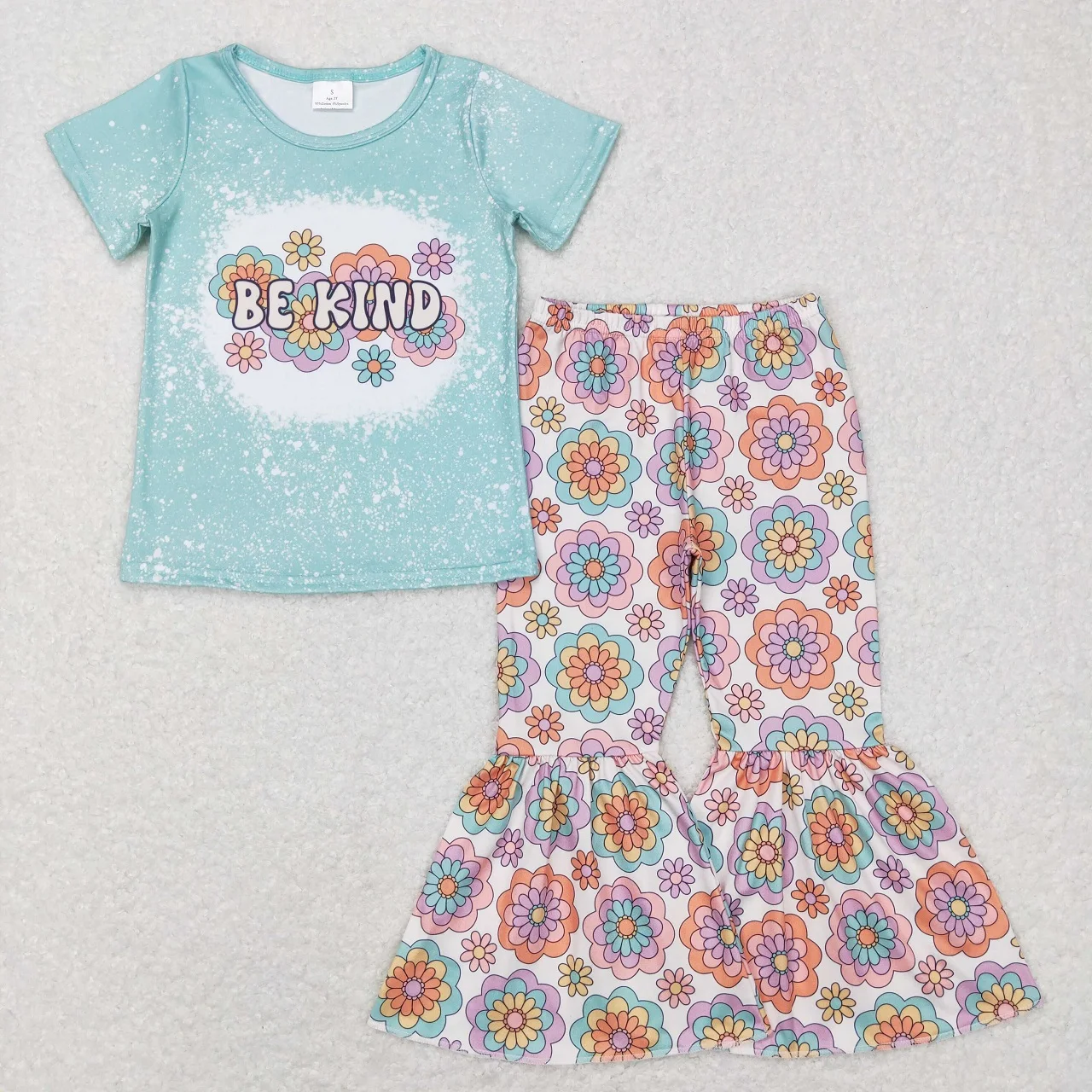 Wholesale Baby Girls Toddler Short Sleeves T-shirts Kids Floral Bell Pants Infant Spring Fall Outfit Infant Children Flower Sets
Wholesale Baby Girls Toddler Short Sleeves T-shirts Kids Floral Bell Pants Infant Spring Fall Outfit Infant Children Flower Sets