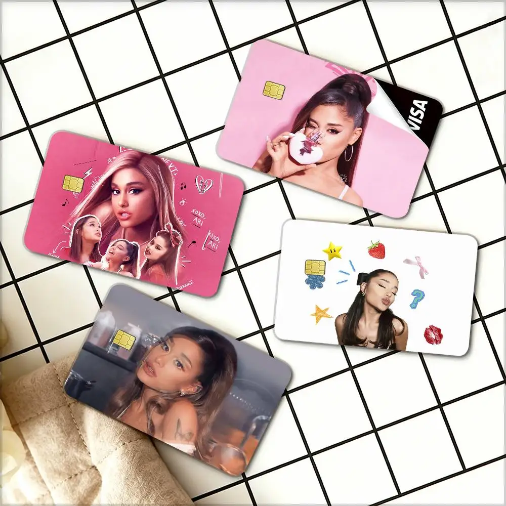 American pop singer Ariana Waterproof Film Skin Cover Credit Card Stickers Debit Front Bank Bus Pass
American pop singer Ariana Waterproof Film Skin Cover Credit Card Stickers Debit Front Bank Bus Pass
