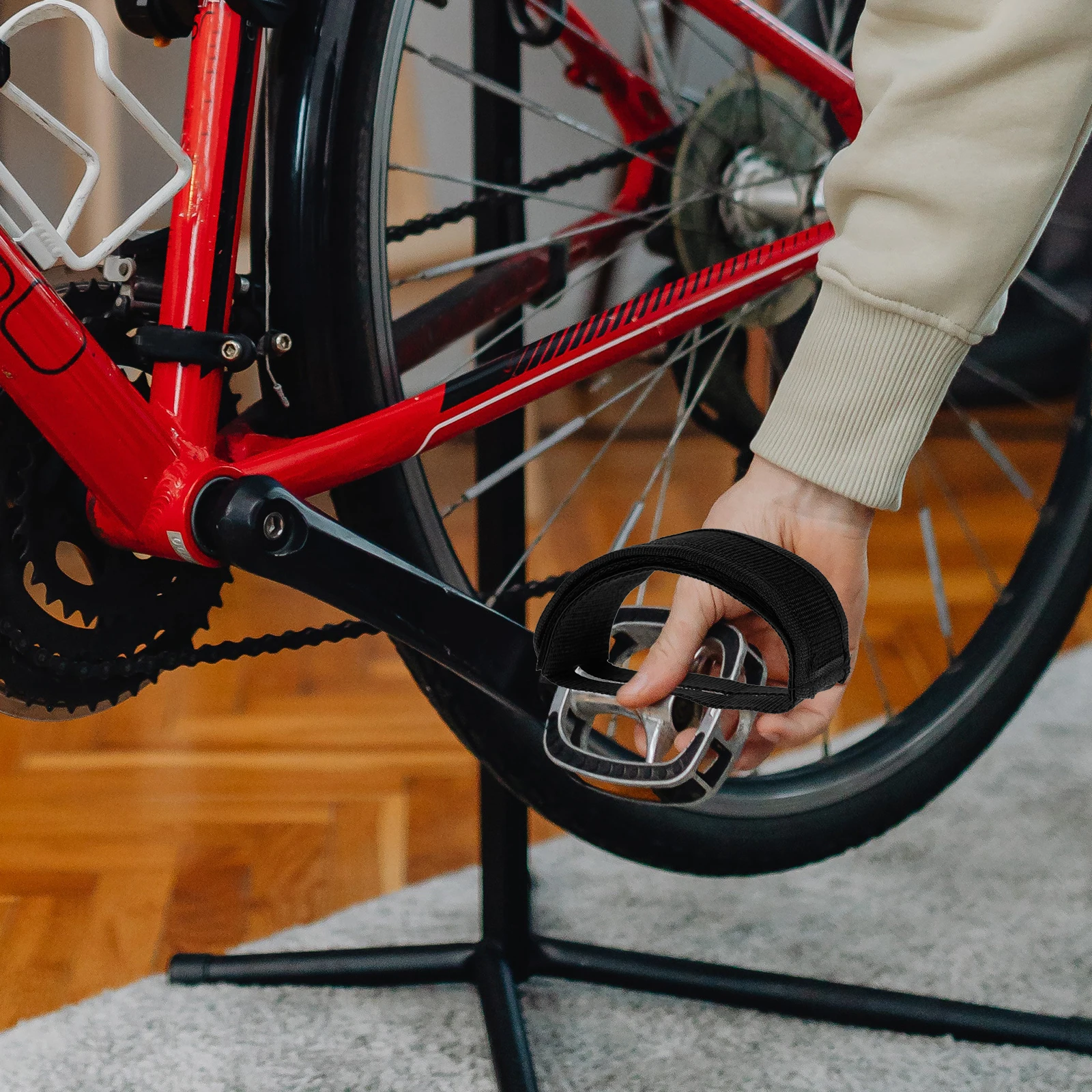 4Pcs Durable Bike Pedal Straps No Buckle Design for Easy Wear and Long Lasting Use Bike Pedal Straps Dynamic Train Pedals Strap
4Pcs Durable Bike Pedal Straps No Buckle Design for Easy Wear and Long Lasting Use Bike Pedal Straps Dynamic Train Pedals Strap