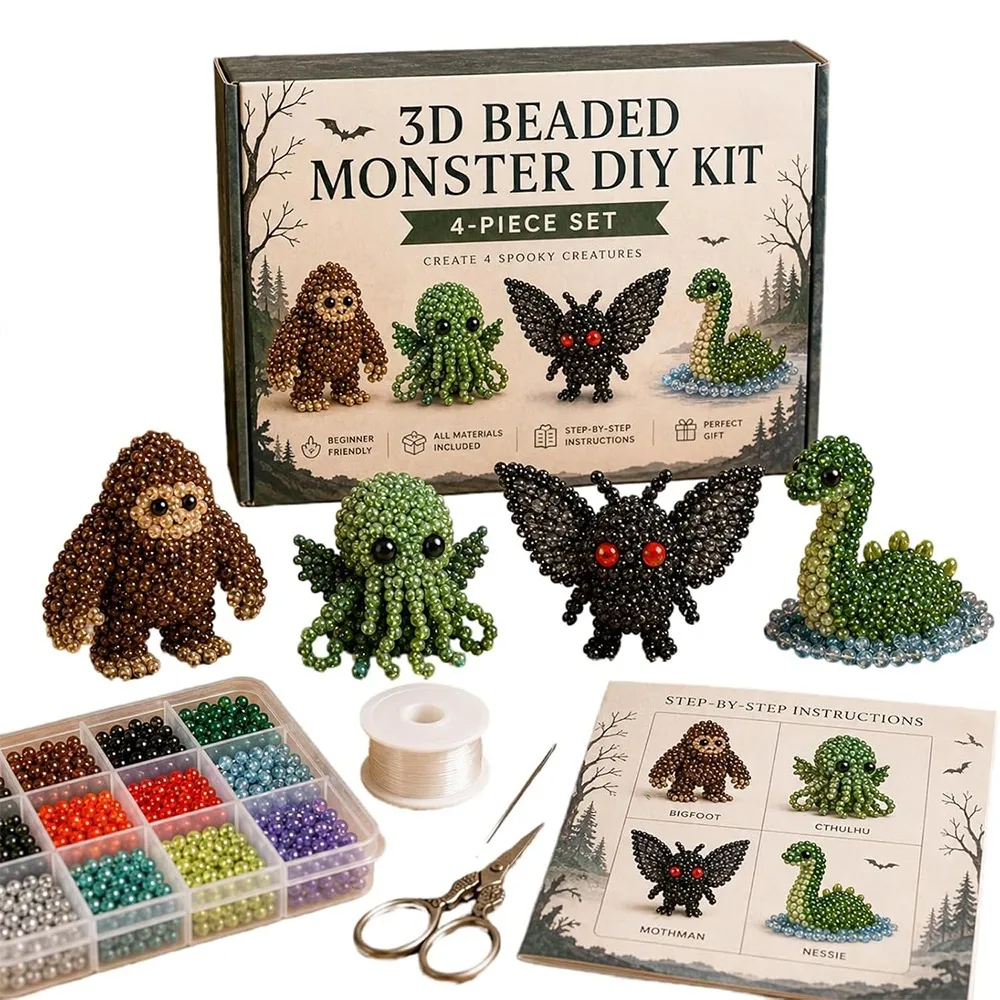 Plastic Beads 3D Beaded Animal DIY Kit Animal Shape Creative Beaded Figure Kit DIY Beginner Friendly Desktop Decoration
Plastic Beads 3D Beaded Animal DIY Kit Animal Shape Creative Beaded Figure Kit DIY Beginner Friendly Desktop Decoration