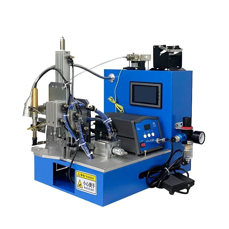 Semi-automatic stripping solder machine Automatic cutting stripping solder USB welding Foot pedal small solder
Semi-automatic stripping solder machine Automatic cutting stripping solder USB welding Foot pedal small solder