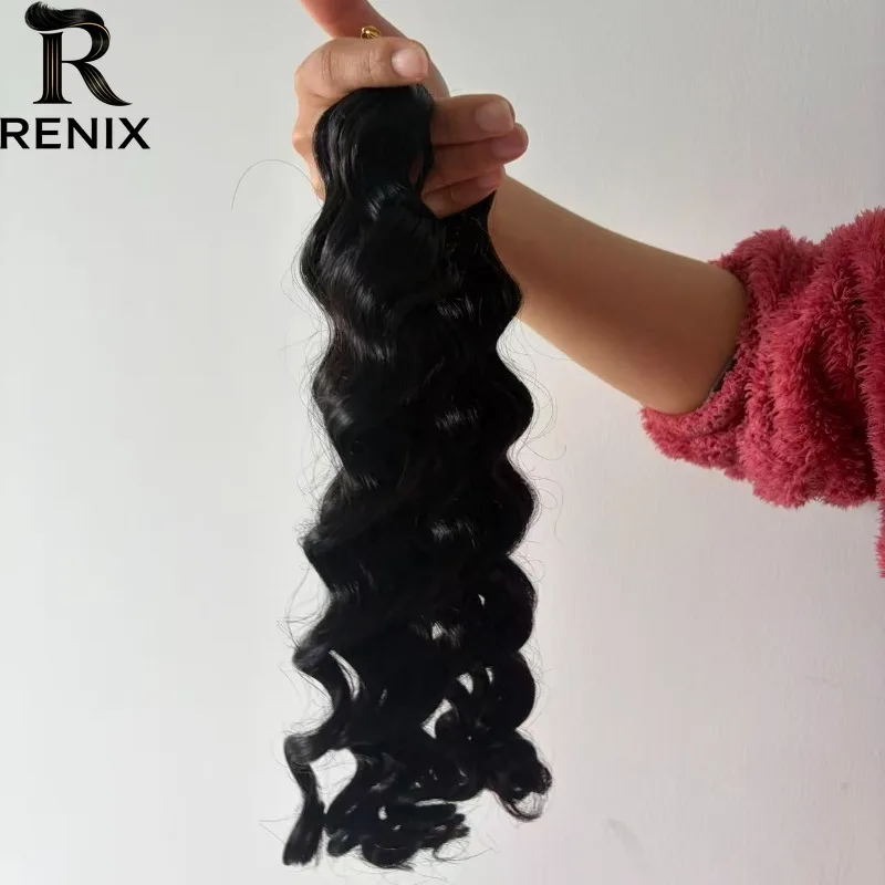 24 Inch Natural Color Loose Deep Wave Crochet Hair 100g/PC Human Hair Brazilian Virgin Remy for Black Women Daily Use
24 Inch Natural Color Loose Deep Wave Crochet Hair 100g/PC Human Hair Brazilian Virgin Remy for Black Women Daily Use