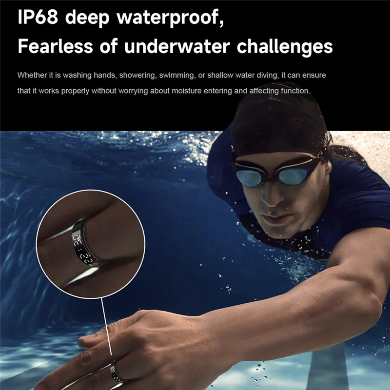 【HOT】RS08 Smart Ring Heart Rate Health Monitor 5ATM Waterproof Multi Sport Modes Blood Oxygen Tracker With Charge Compartment 12
【HOT】RS08 Smart Ring Heart Rate Health Monitor 5ATM Waterproof Multi Sport Modes Blood Oxygen Tracker With Charge Compartment 12