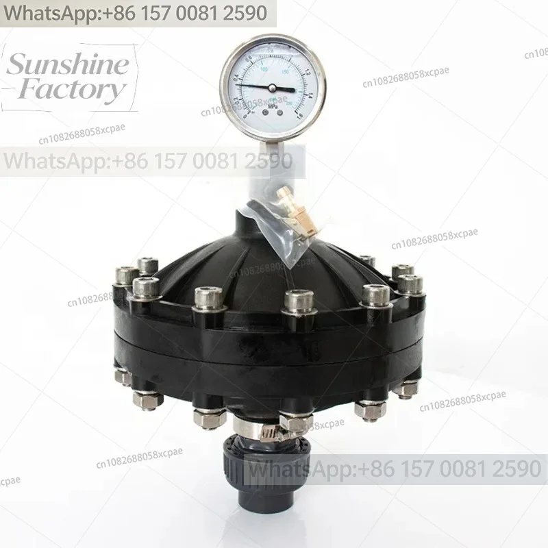 0.35-4L Diaphragm Pulsation Damper DN15-DN50 Internal Thread Pump Buffer for Dosing System
0.35-4L Diaphragm Pulsation Damper DN15-DN50 Internal Thread Pump Buffer for Dosing System