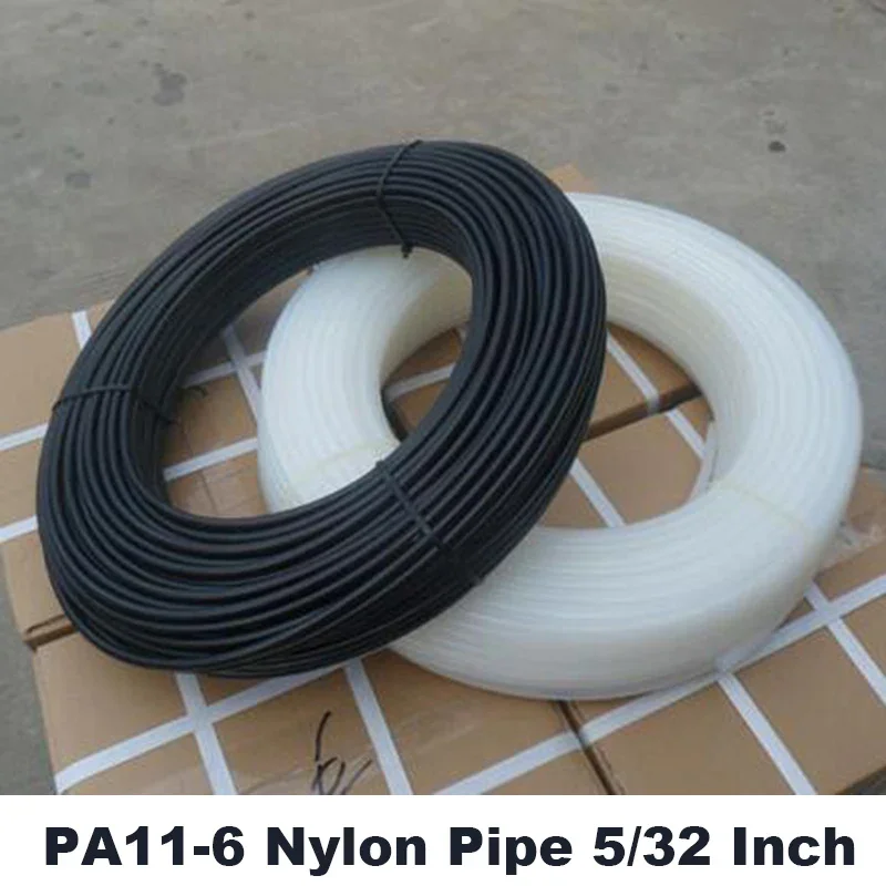 PA11-6 5/32 inch Nylon 100m High-pressure temperature corrosion-resistant black hose Air compressor Polyamide pneumatic pipe
PA11-6 5/32 inch Nylon 100m High-pressure temperature corrosion-resistant black hose Air compressor Polyamide pneumatic pipe