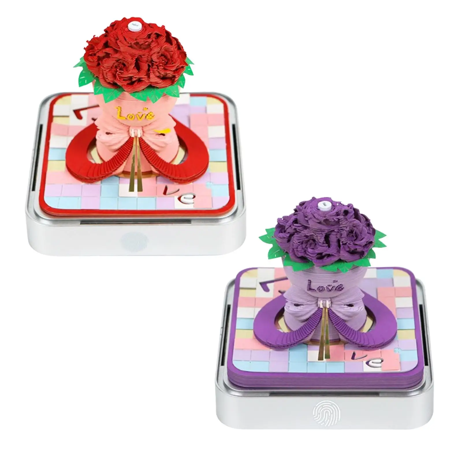 2025 3D Memo Pad Calendar DIY Paper Carving Art Craft Creative Timepiece Calendar for Home Birthday Anniversary Valentine's Day
2025 3D Memo Pad Calendar DIY Paper Carving Art Craft Creative Timepiece Calendar for Home Birthday Anniversary Valentine's Day