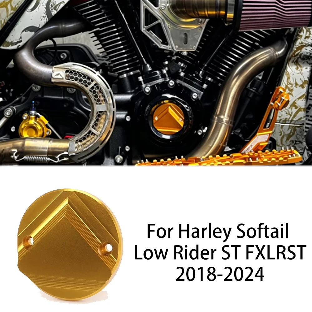 CNC Aluminum Alloy Timer Points Cover Engine Side Cover For Harley Softail Low Rider ST FXLRST 2018-2024 Motorcycle Accessories
CNC Aluminum Alloy Timer Points Cover Engine Side Cover For Harley Softail Low Rider ST FXLRST 2018-2024 Motorcycle Accessories