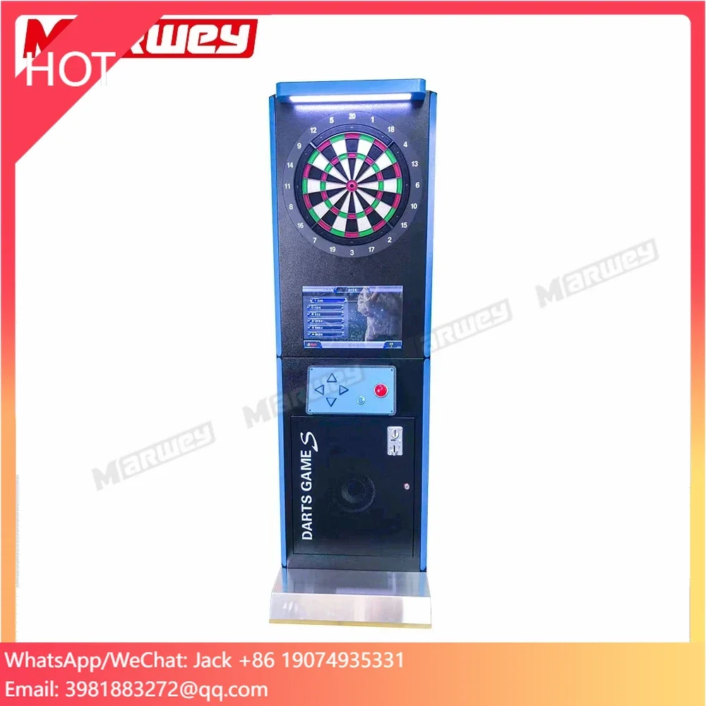 Indoor Sport Arcade Coin Operated Electronic Dart Game Machine Cheap Factory Entertainment Dart Flight Machine For Bar Club
Indoor Sport Arcade Coin Operated Electronic Dart Game Machine Cheap Factory Entertainment Dart Flight Machine For Bar Club