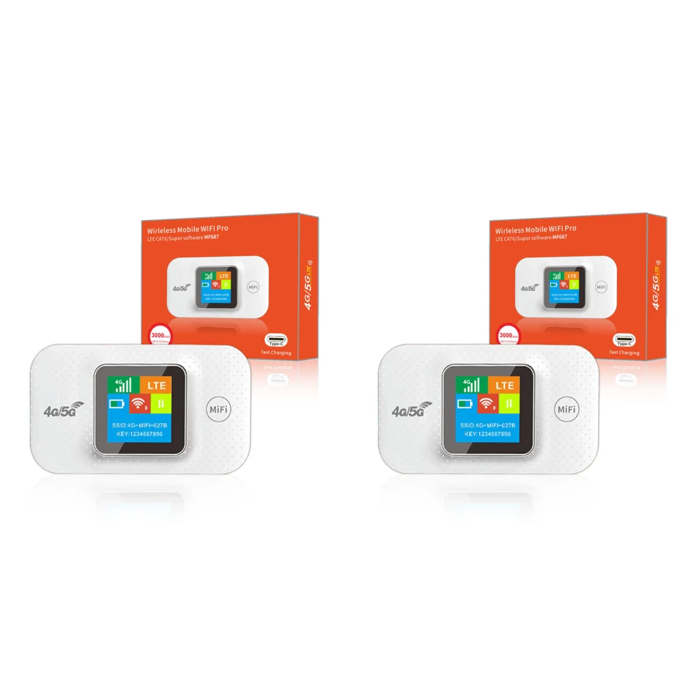 4G LTE Mobile WiFi Router 150Mbps Modem Router with Sim Card Slot (Asian Version)
4G LTE Mobile WiFi Router 150Mbps Modem Router with Sim Card Slot (Asian Version)