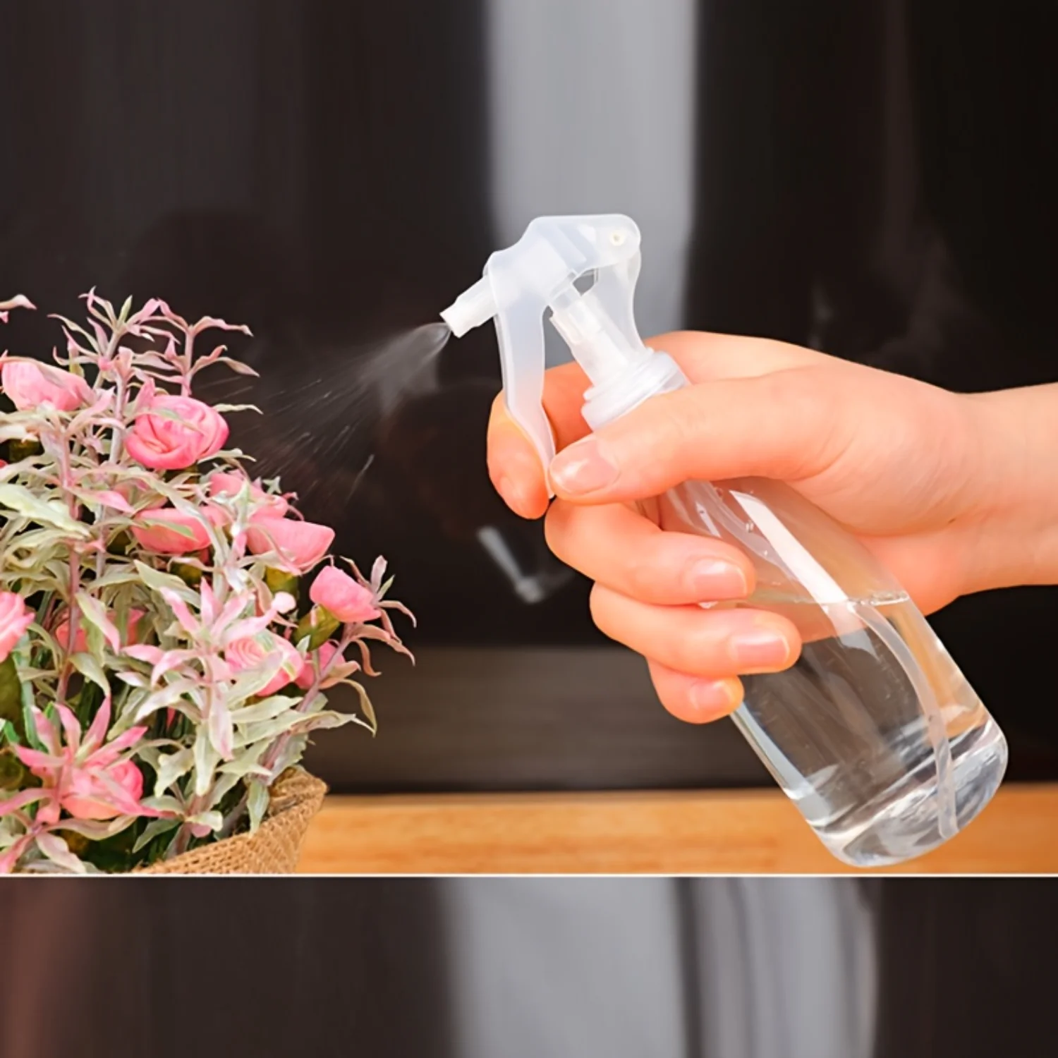 1pc 200ml Empty Plastic Spray Bottle Portable Refillable Plant Watering Sprayer Clear jar plastic Baby bottle Vasos con tapa Jar 
1pc 200ml Empty Plastic Spray Bottle Portable Refillable Plant Watering Sprayer Clear jar plastic Baby bottle Vasos con tapa Jar