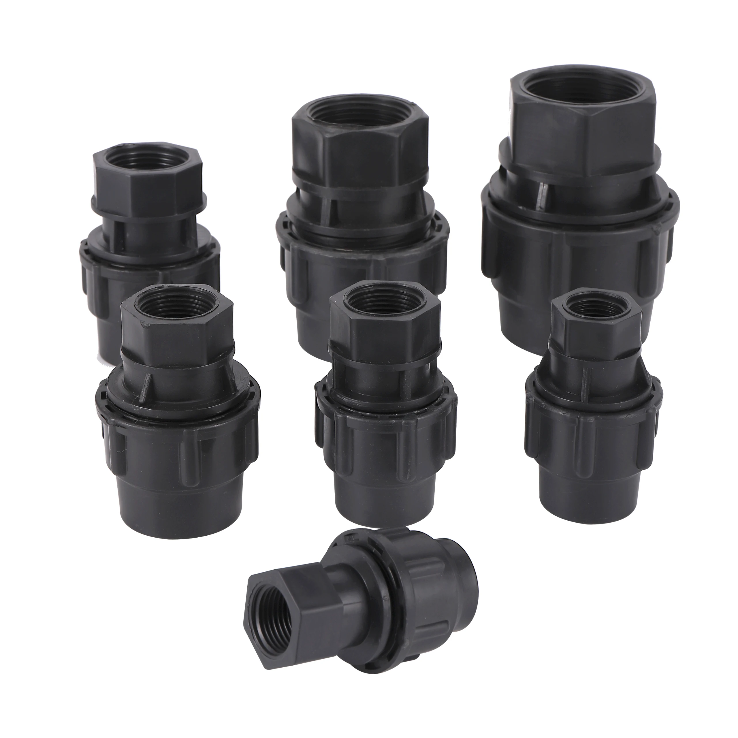 PE Water Pipe Female Thread 1/2" 3/4" 1" 1.2" 1.5" Outer Wire Direct Quick Connection 20/25/32/40/50mm Plastic Pvc Fittings New
PE Water Pipe Female Thread 1/2" 3/4" 1" 1.2" 1.5" Outer Wire Direct Quick Connection 20/25/32/40/50mm Plastic Pvc Fittings New