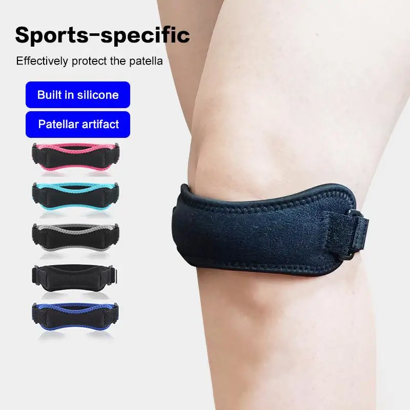 1 Pcs Knee Patellar Tendon Knee Support Strap Brace Adjustable Shock Absorption Compression Knee Pad Sleeve For Basketball
1 Pcs Knee Patellar Tendon Knee Support Strap Brace Adjustable Shock Absorption Compression Knee Pad Sleeve For Basketball