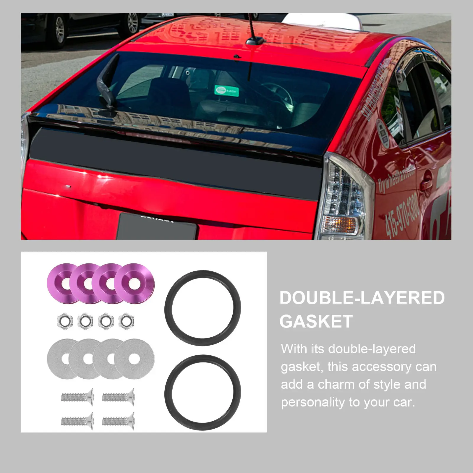 1Set Car Bumper Fixing Clip Stainless Steel Aluminum Universal Quick Release Fastener Kit Front Rear Bumper Holder Accessories
1Set Car Bumper Fixing Clip Stainless Steel Aluminum Universal Quick Release Fastener Kit Front Rear Bumper Holder Accessories