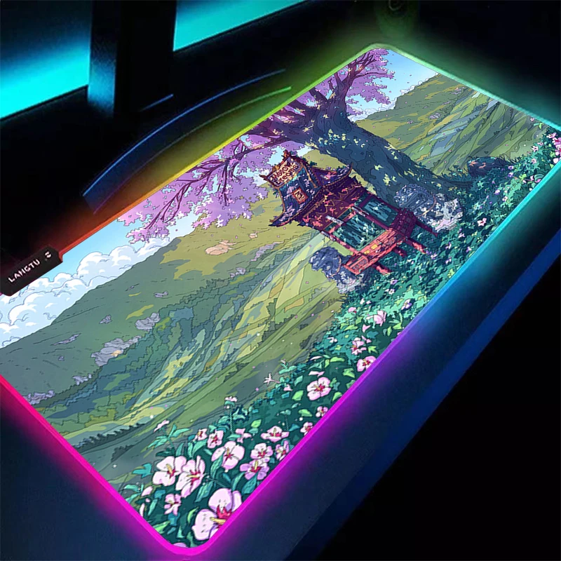 Mouse Pad LED Office Computer Desk Mat Landscape Table Keyboard Pad RGB Laptop Anime Scenery Carpet Accessories Gaming Mousepad
Mouse Pad LED Office Computer Desk Mat Landscape Table Keyboard Pad RGB Laptop Anime Scenery Carpet Accessories Gaming Mousepad
