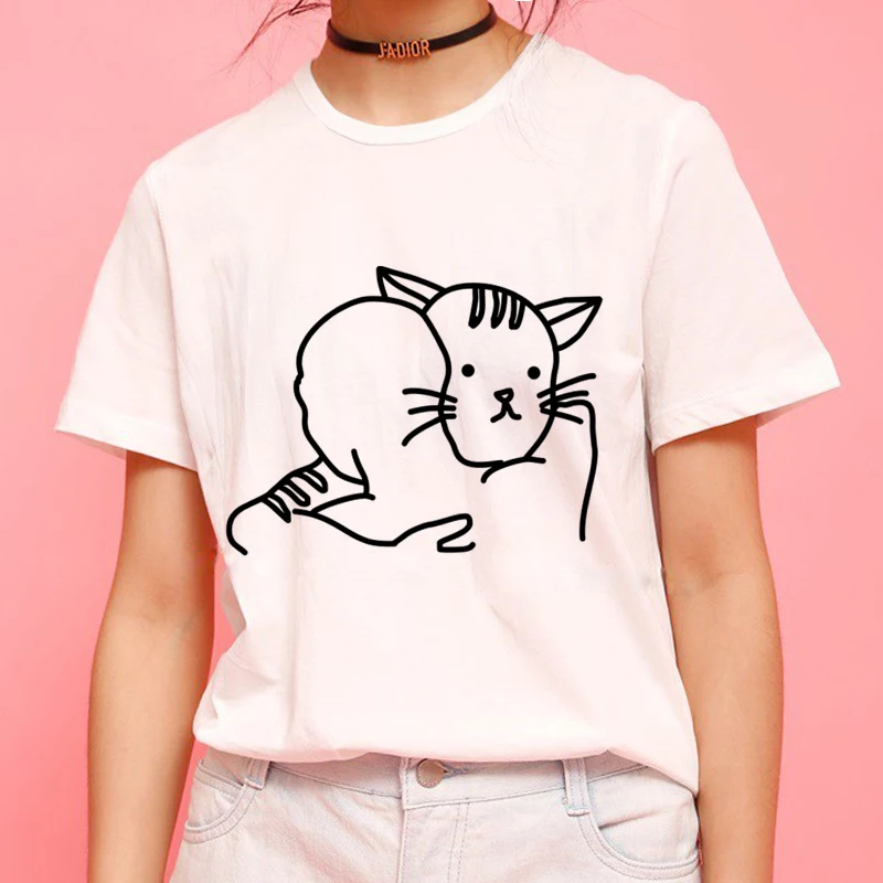 Women Clothing T-shirt Tops Summer Spoof Funny Fashion Print Kpop Korean Harajuku Vintage Streetwear Personality Tees Women
Women Clothing T-shirt Tops Summer Spoof Funny Fashion Print Kpop Korean Harajuku Vintage Streetwear Personality Tees Women