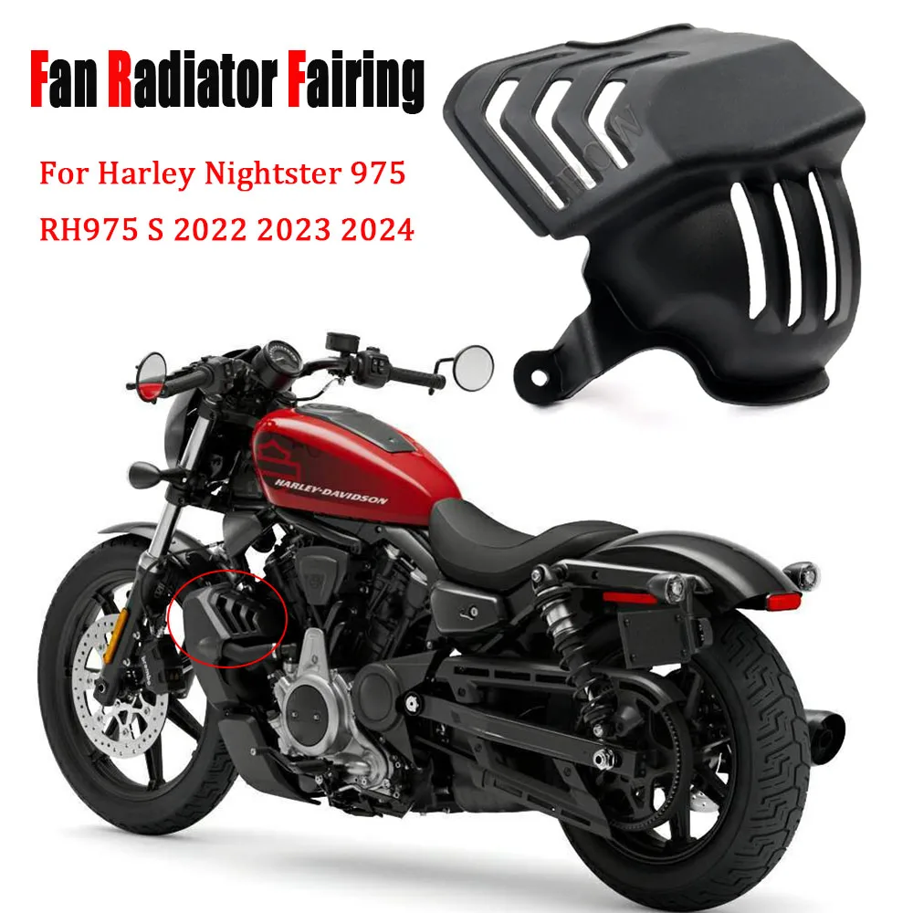 For Harley Nightster 975 RH975 S 2022 2023 2024 Motorcycle Black Fan Radiator Fairing Air Deflector Spoiler Guard
For Harley Nightster 975 RH975 S 2022 2023 2024 Motorcycle Black Fan Radiator Fairing Air Deflector Spoiler Guard