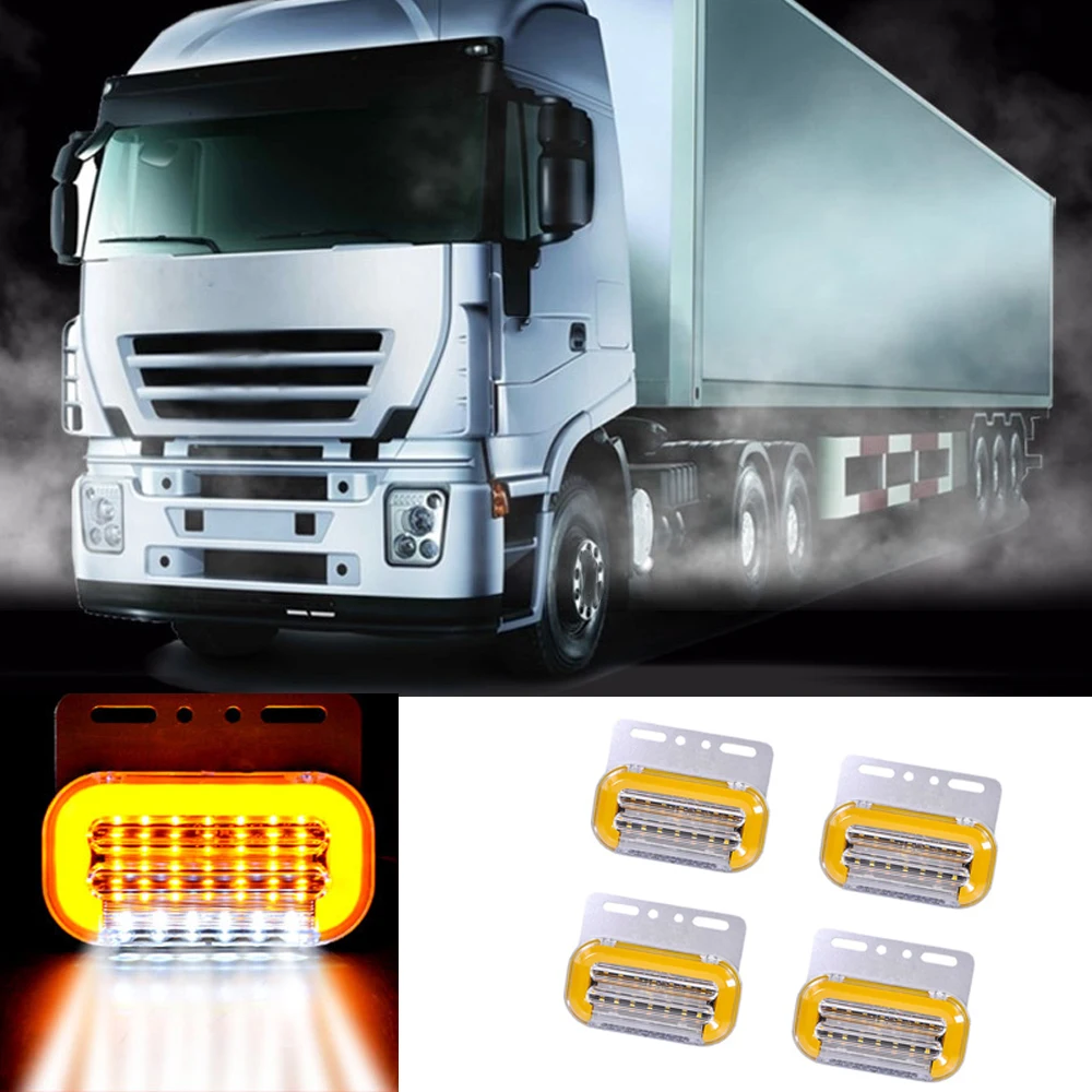 LED Truck Clearance Light Aluminium and PC Suitable For various 24V vehicles, such as trucks trailers vans and tractors
LED Truck Clearance Light Aluminium and PC Suitable For various 24V vehicles, such as trucks trailers vans and tractors
