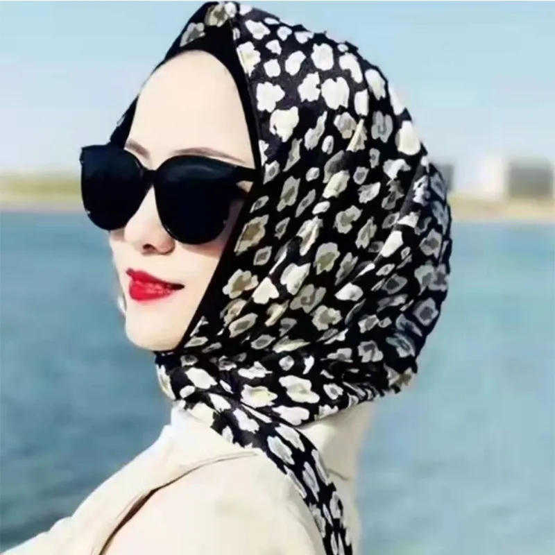 Spring Summer New Muslim Hooded Cap Scarf Silk-like Satin Ribbon Sun Protection Hat Women's Scarf
Spring Summer New Muslim Hooded Cap Scarf Silk-like Satin Ribbon Sun Protection Hat Women's Scarf