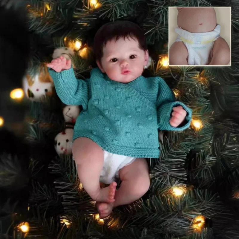 1PC Cute Reborn doll, full 18-inch (about 45.7 cm) realistic baby doll for baby girls, perfect for birthday gifts. Easter gifts,
1PC Cute Reborn doll, full 18-inch (about 45.7 cm) realistic baby doll for baby girls, perfect for birthday gifts. Easter gifts,