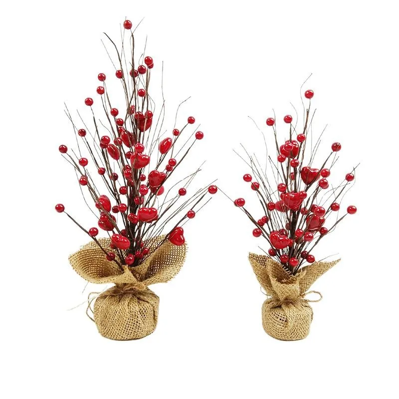 Red Fruit Tree Ornament Christmas Tree Ornament Desktop Arrangement Creative Atmosphere Ornament
Red Fruit Tree Ornament Christmas Tree Ornament Desktop Arrangement Creative Atmosphere Ornament
