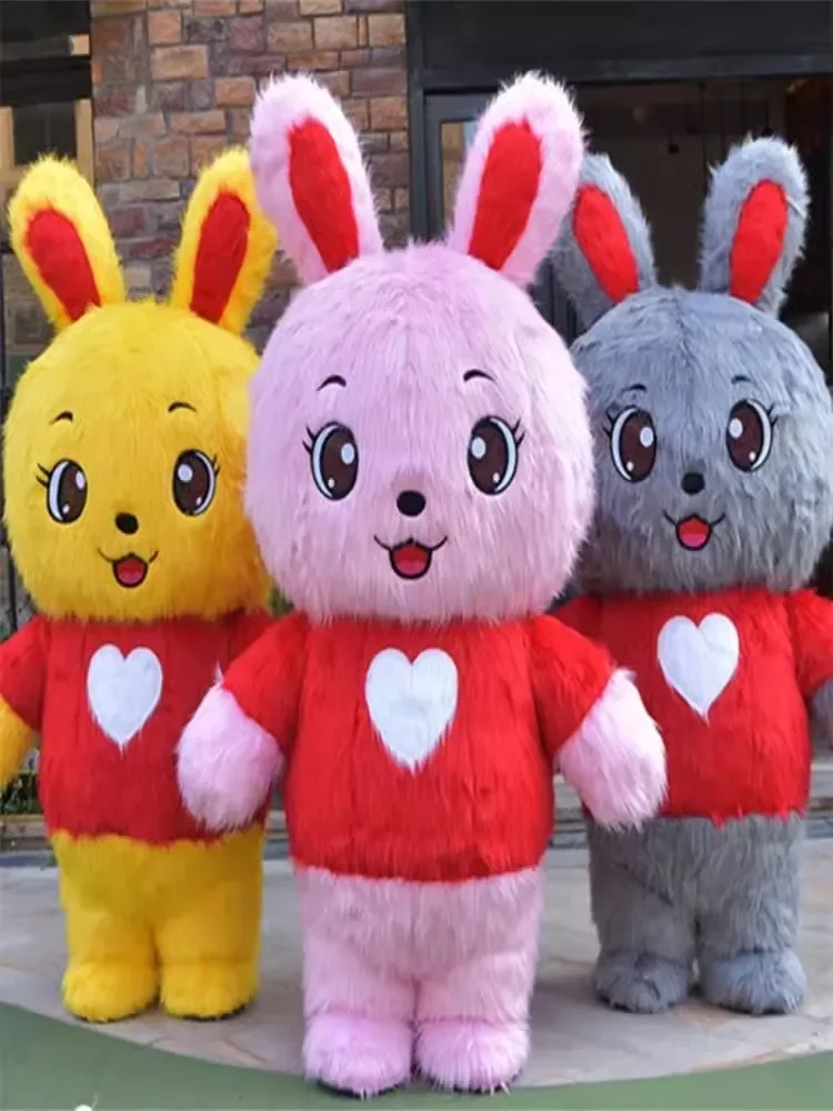 Rabbit Inflatable Carnival Costume With Big Ears Rabbit Role-Playing Fun Props Easter Mascot Set
Rabbit Inflatable Carnival Costume With Big Ears Rabbit Role-Playing Fun Props Easter Mascot Set
