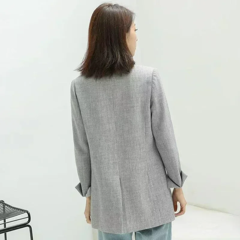 New Fashion Business Plaid Anzüge Frauen Arbeit Büro Blazer Frauen Mäntel Frau Jacke Damen Langarm Frühling lässig Blazer Frew
New Fashion Business Plaid Anzüge Frauen Arbeit Büro Blazer Frauen Mäntel Frau Jacke Damen Langarm Frühling lässig Blazer Frew