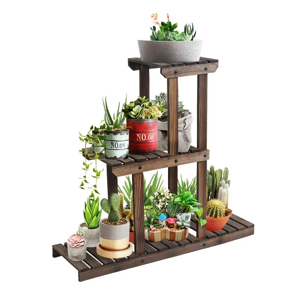 Multi-Tier Wood Plant Stand Shelf Display Storage Rack for Patio Balcony Garden,Small,Customized
Multi-Tier Wood Plant Stand Shelf Display Storage Rack for Patio Balcony Garden,Small,Customized