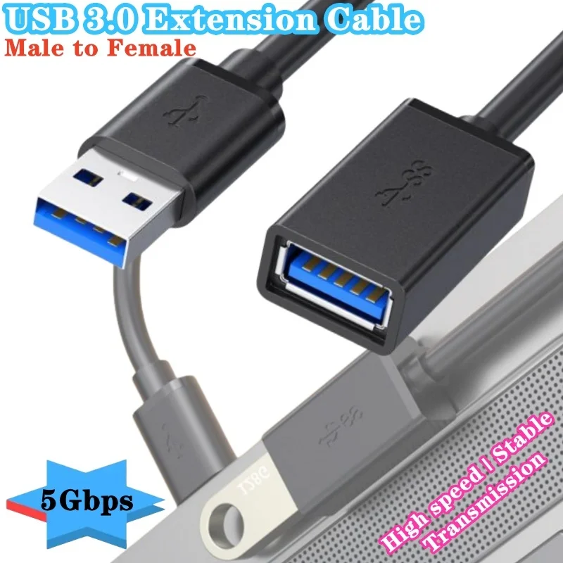 50cm USB 3.0 Extension Cable Male-Female Extender Cable Fast Speed USB Extended for Laptop PC U Disk Phone Mouse USB Extension
50cm USB 3.0 Extension Cable Male-Female Extender Cable Fast Speed USB Extended for Laptop PC U Disk Phone Mouse USB Extension