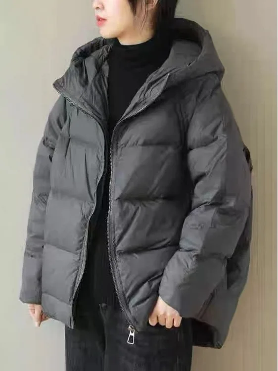 Thiened Design Sensation Cotton Jaet Women's Premium Faion Winter Coat Ladylike Commute Loose Fit Zipper Closure
Thiened Design Sensation Cotton Jaet Women's Premium Faion Winter Coat Ladylike Commute Loose Fit Zipper Closure