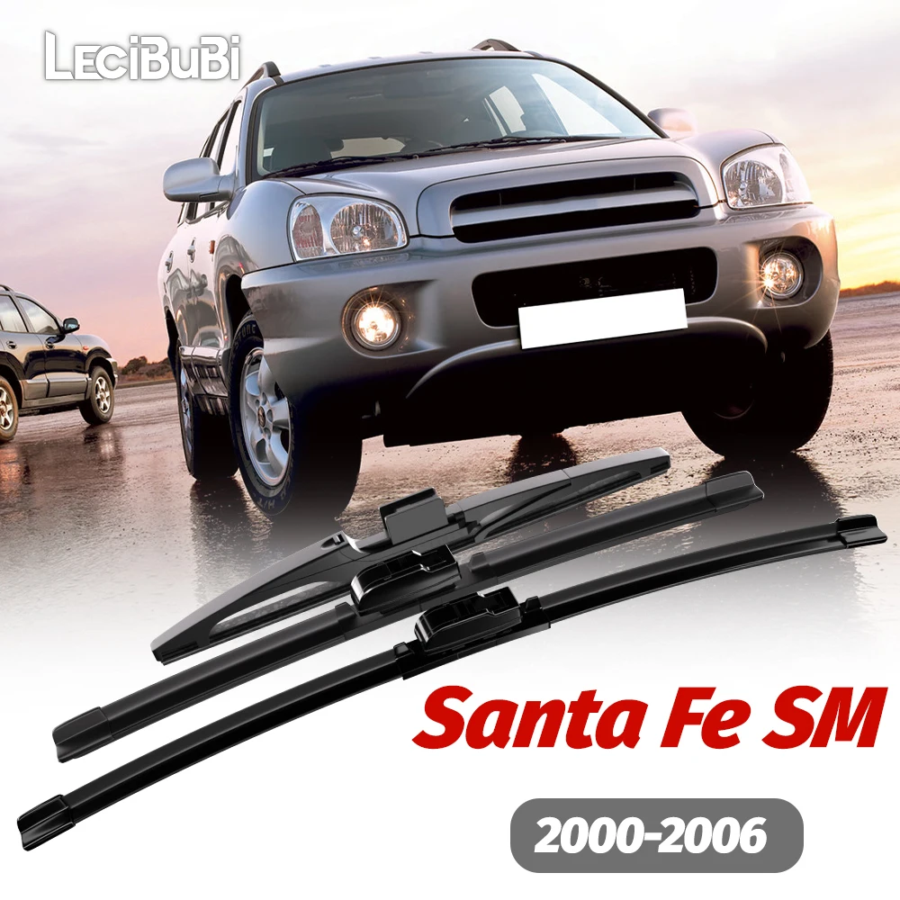 1set Front & Rear Windshield Wiper Blades Windscreen Wipers For Hyundai Santa Fe SM 2000-2006 2001 2002 2003 2004 Accessories 
1set Front & Rear Windshield Wiper Blades Windscreen Wipers For Hyundai Santa Fe SM 2000-2006 2001 2002 2003 2004 Accessories