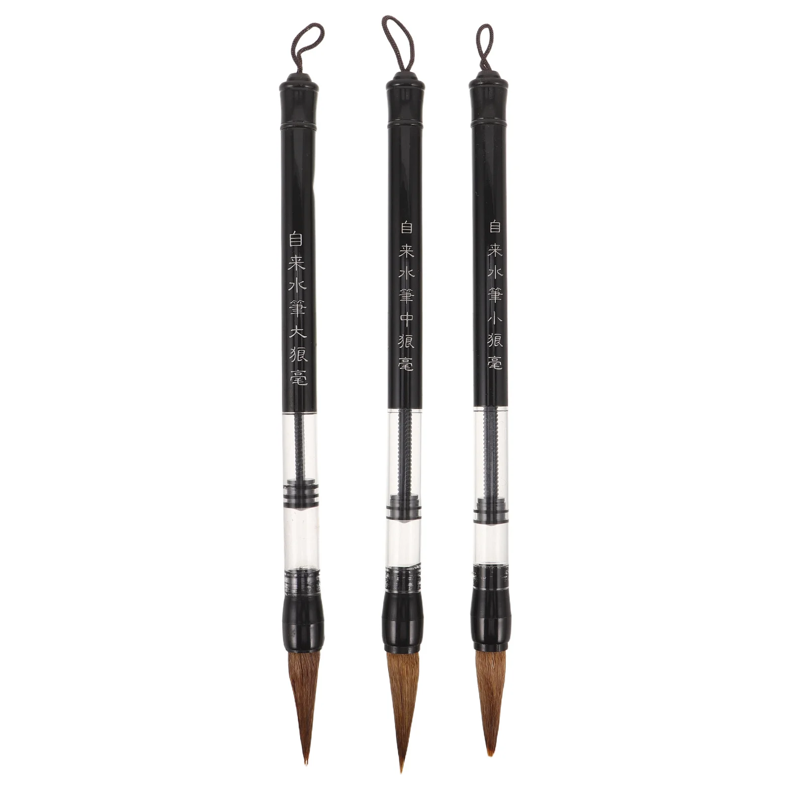 3Pcs Calligraphy Brush Chinese Ink Paint Brushes Superior Water Absorption Fine Sable Watercolor Paintbrush Set for Writing
3Pcs Calligraphy Brush Chinese Ink Paint Brushes Superior Water Absorption Fine Sable Watercolor Paintbrush Set for Writing